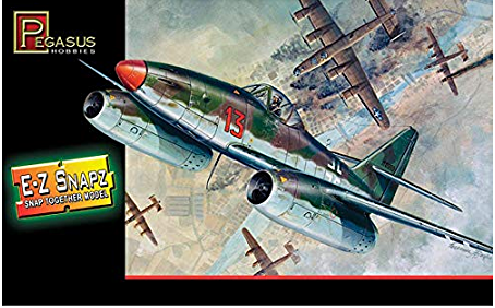 Pegasus Hobbies 1/48 Messerschmitt Me-262 Jet Fighter (SNAP KIT)