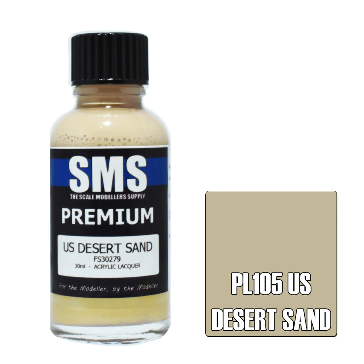 SMS #PL105 Premium US Desert Sand Acrylic Lacquer 30ml