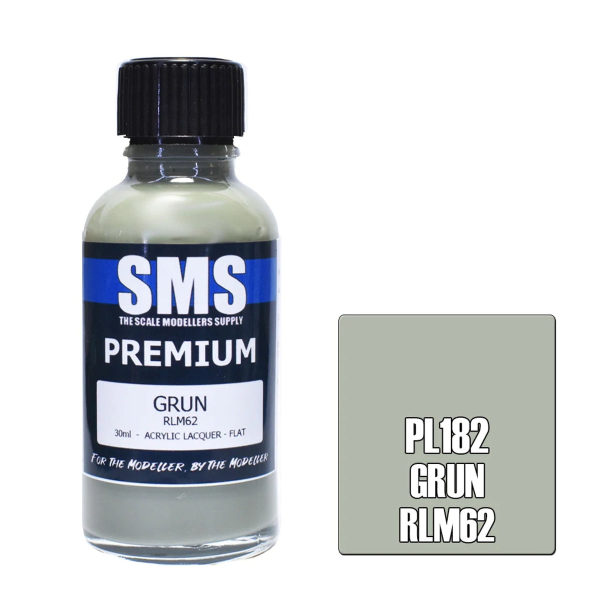 Sermat Grun Rx SMS #PL182 Premium GRUN RLM62 30ml – Frankton Model Shop