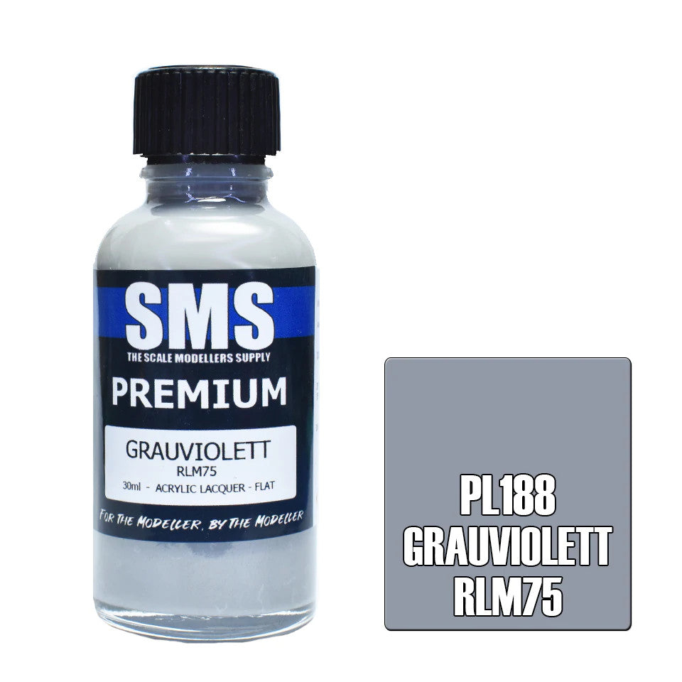 SMS #PL188 Premium GRAUVIOLETT RLM75 30ml