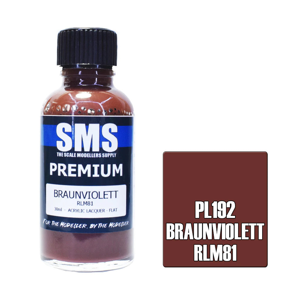 SMS #PL192 Premium BRAUNVIOLETT RLM81 30ml