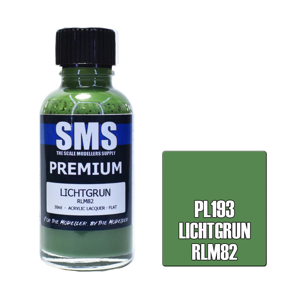 SMS #PL193 Premium LICHTGRUN RLM82 30ml