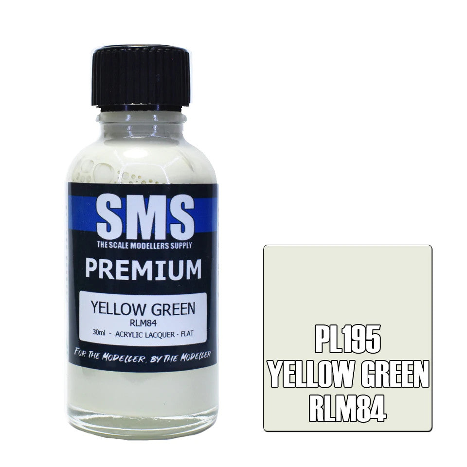 SMS #PL195 Premium YELLOW GREEN RLM84 LATE WAR 30ml