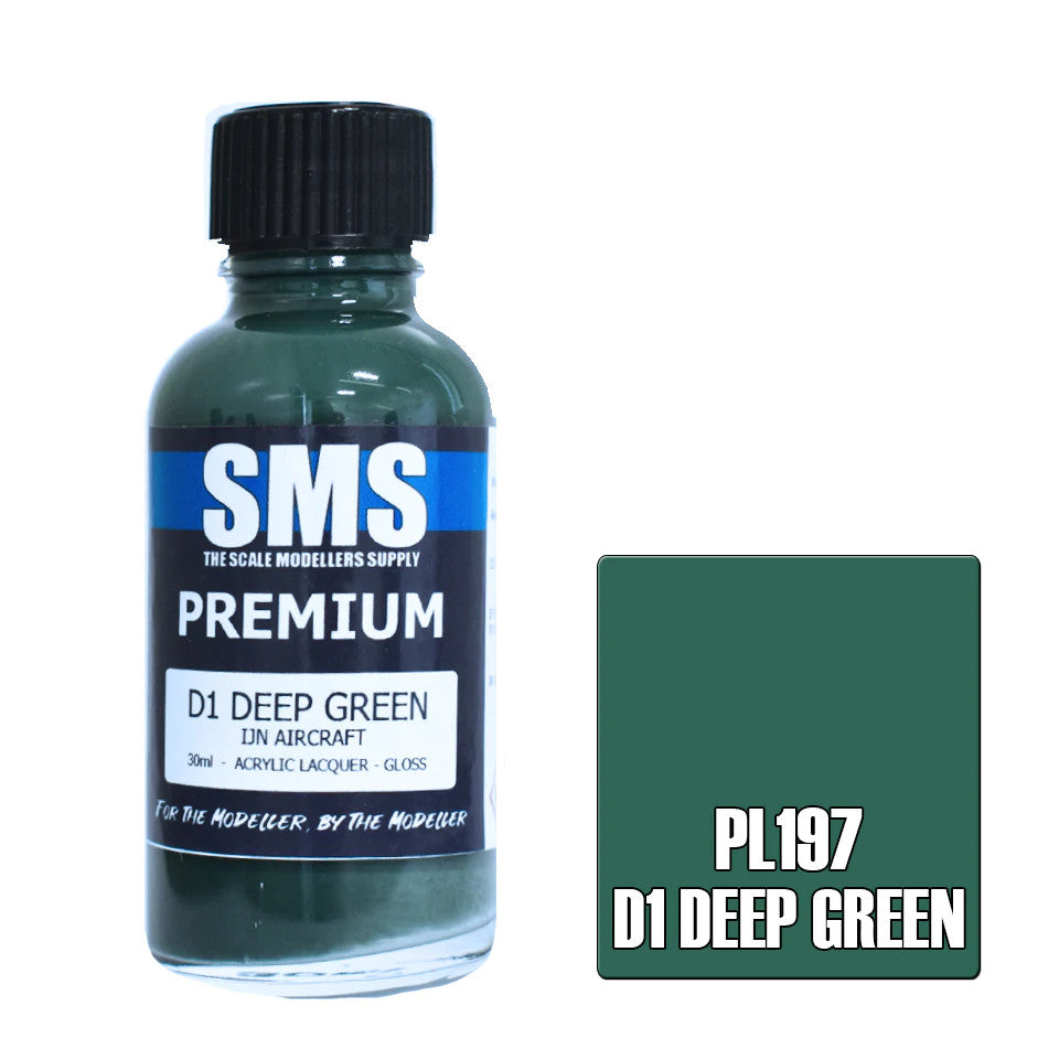 SMS #PL197 Premium D1 DEEP GREEN 30ml