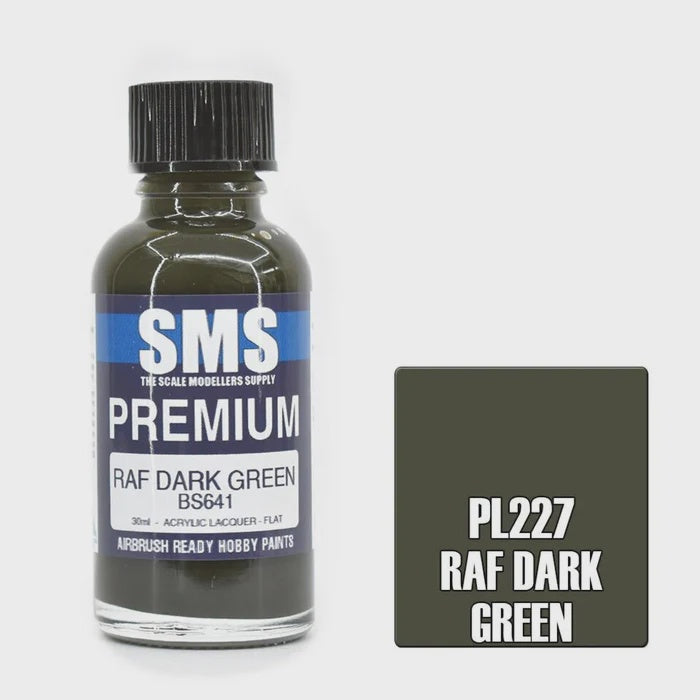 SMS #PL227 RAF Dark Green Acrylic Lacquer 30ml