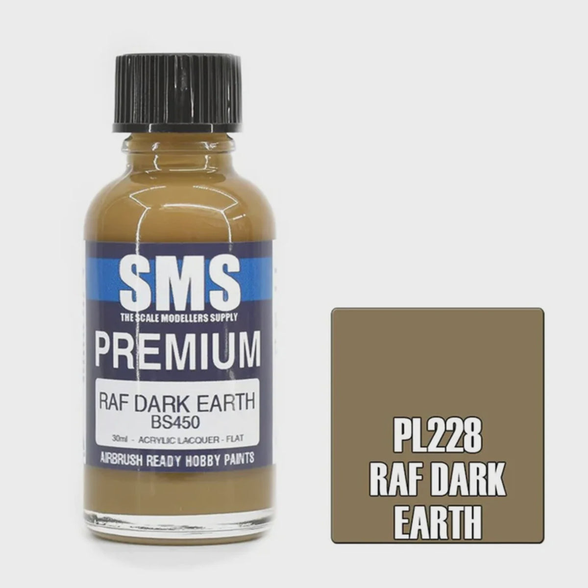 SMS #PL228 RAF Dark Earth Acrylic Lacquer 30ml