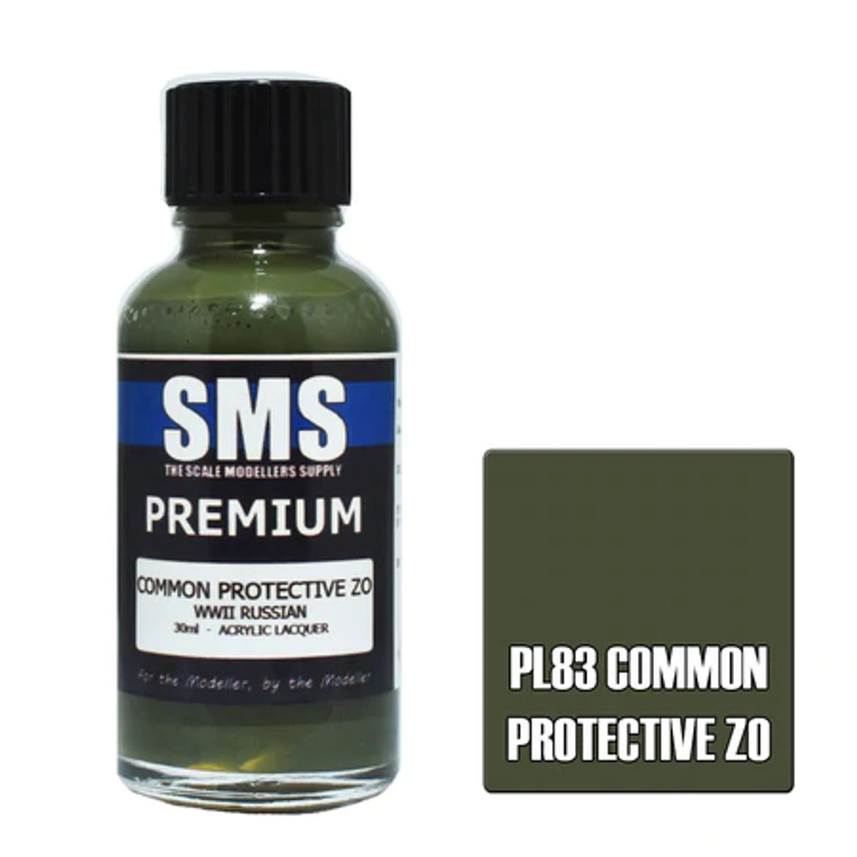 SMS #PL83 Premium Common Protective Zo Acrylic Lacquer 30ml