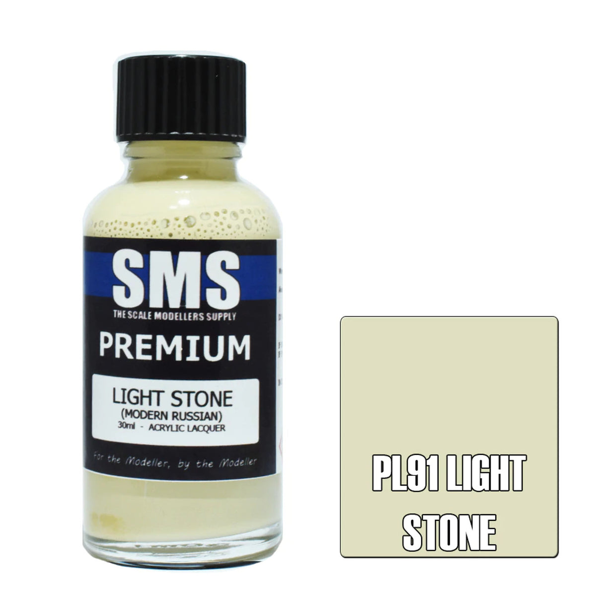 SMS #PL91 Premium Light Stone Acrylic Lacquer 30ml
