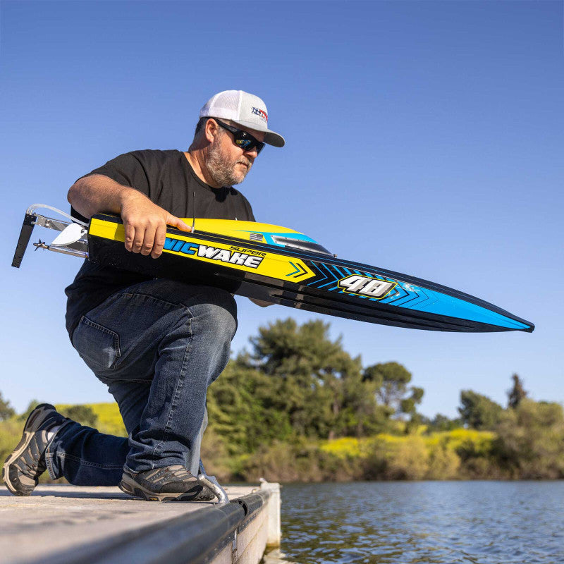 Proboat Super Sonicwake 48in 8S Self-Righting Brushless Deep-V