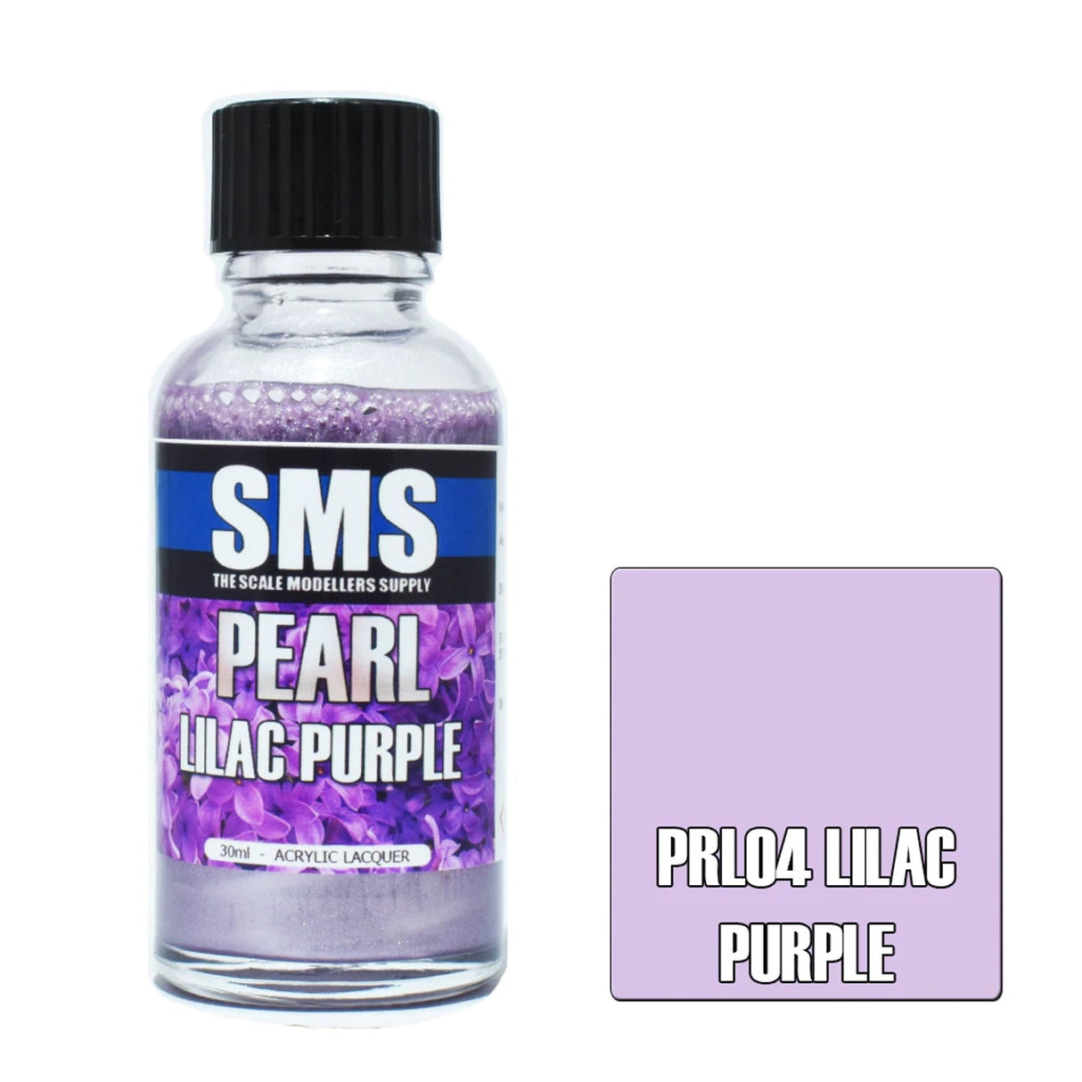 SMS #PRL04 Pearl LILAC PURPLE 30ml