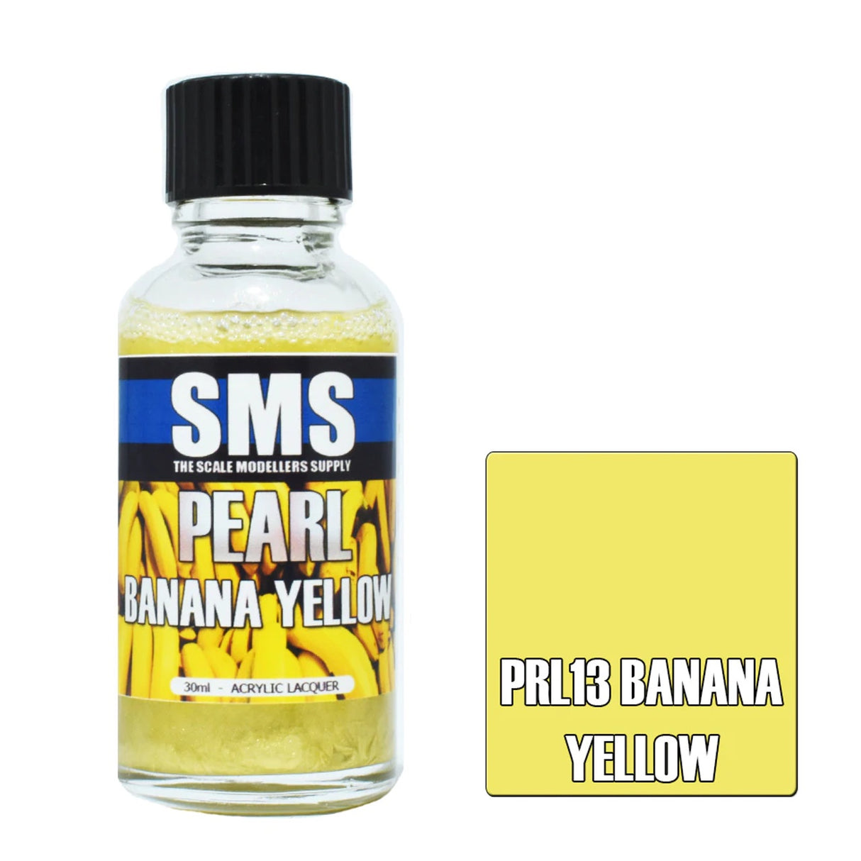 SMS #PRL13 Pearl BANANA YELLOW 30ml