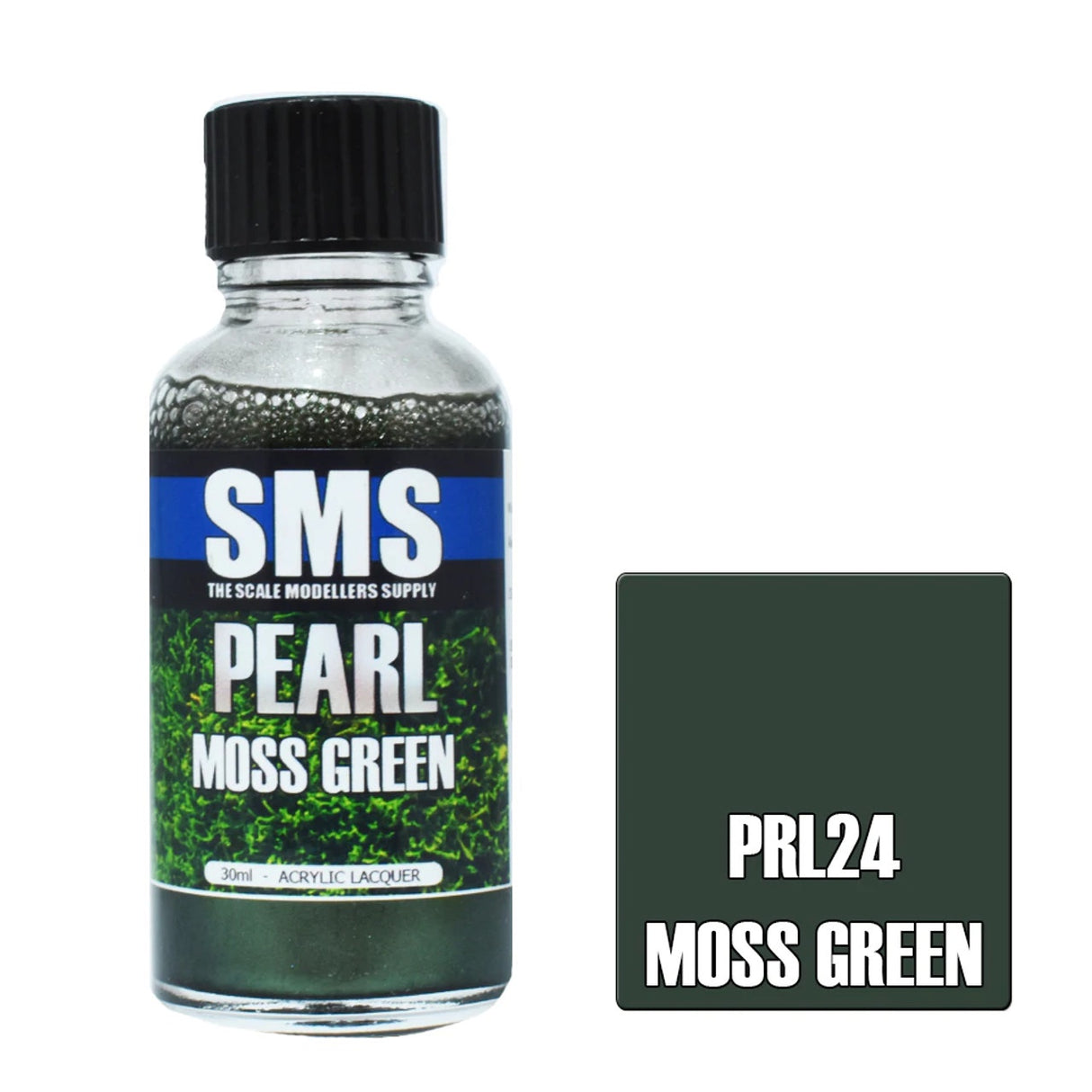 SMS #PRL24 Pearl MOSS GREEN 30ml