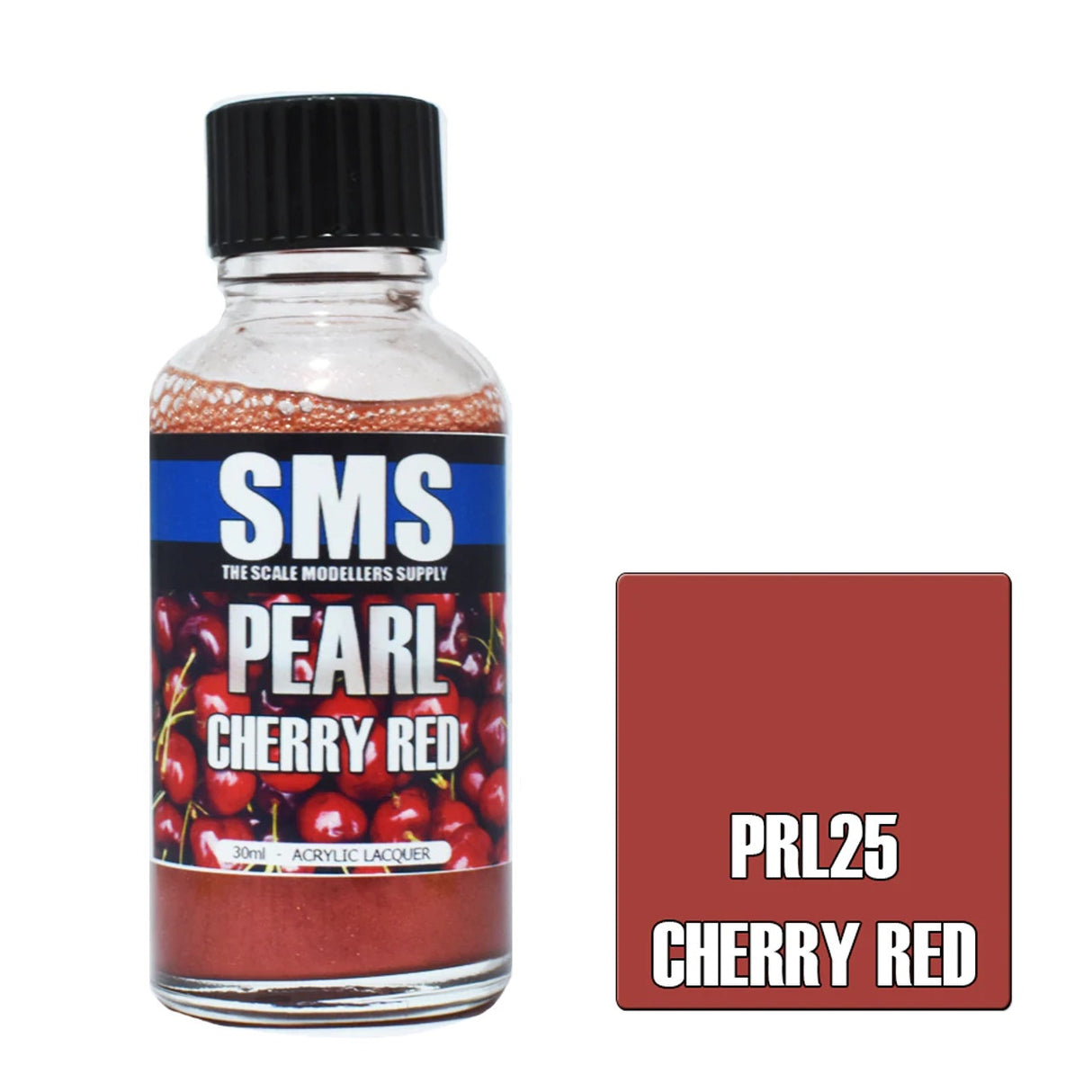 SMS #PRL25 Pearl CHERRY RED 30ml