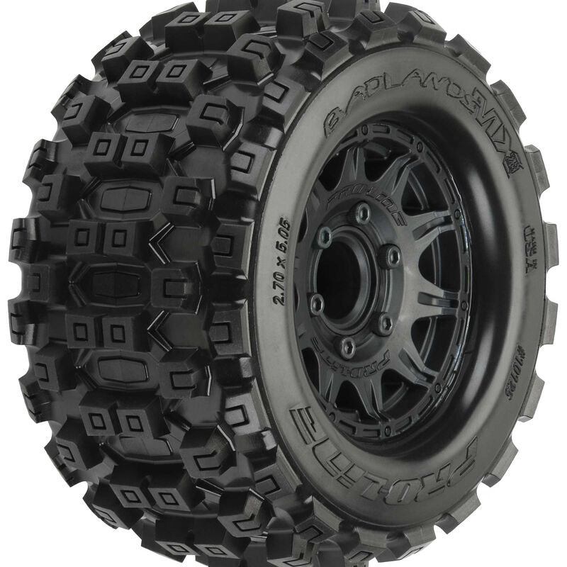 Badlands MX28 2.8" MTD Raid Black 6x30 F/R by Proline