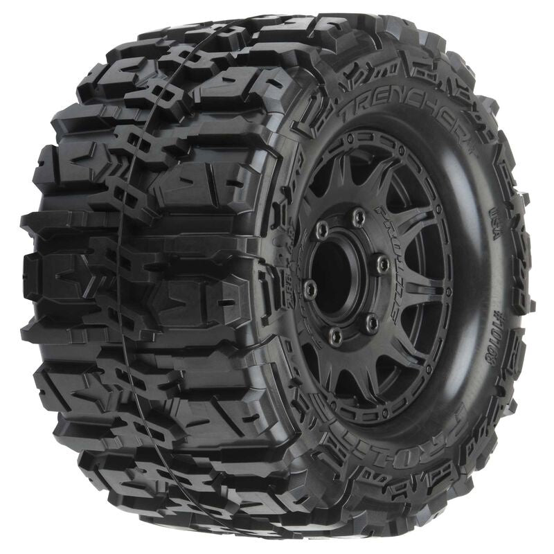 Proline Trencher HP 2.8 BELTED Tires MTD Raid 6x30 Wheels F/R