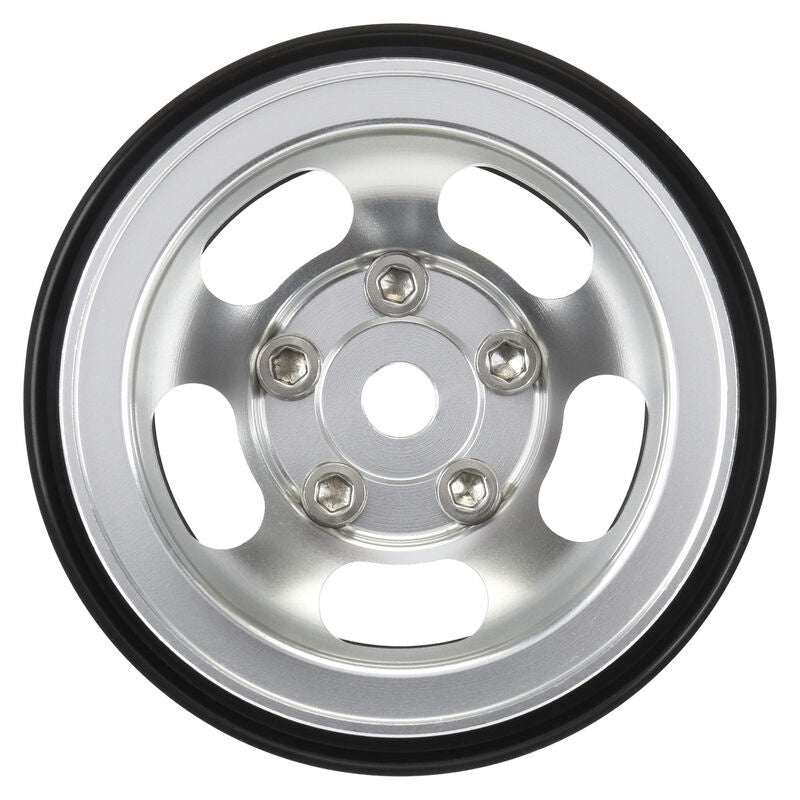 1/10 or UTB18 1/18 Slot Mag Aluminum Front/Rear 1.55" 12mm Rock Crawler Wheels (2) by Proline