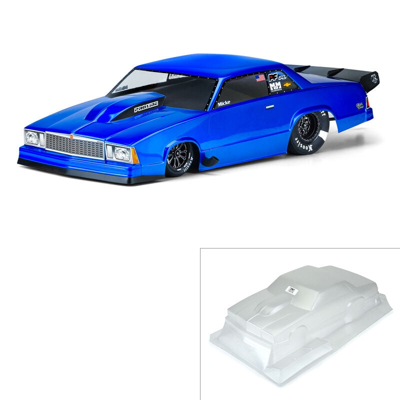 Proline 78 Chevy Malibu Clear Drag Body:22S/DR10/Slash 2wd