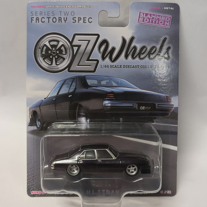 DDA Oz Wheels 1:64 Holden HJ Sedan W/Monza Front Black