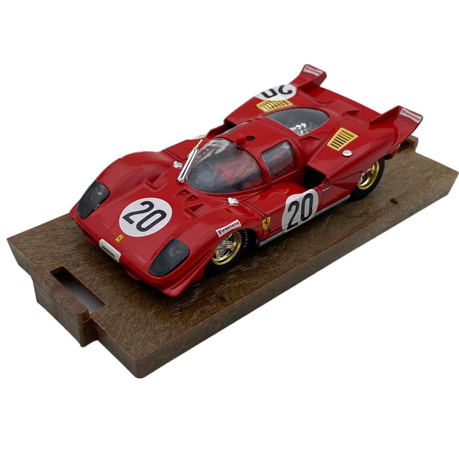 "Pre owned" Brumm 1:43 1970 Ferrari 512S #20 Spa 1000ks