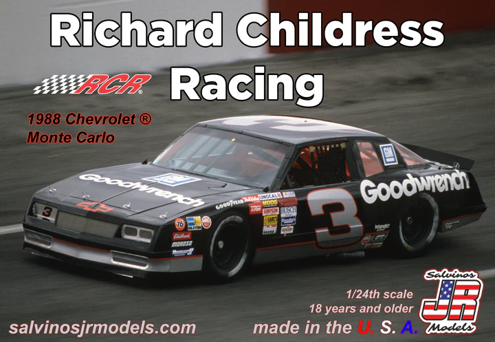Salvino's JR 1:24 #3 GM Goodwrench '88 Chevrolet Monte Carlo