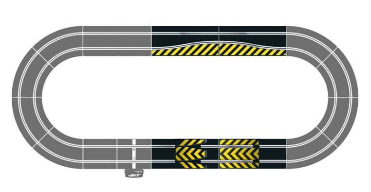 Scalextric 1:32 Jump and Side Swipe Accessory Pack