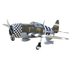 P-47G Thunderbolt Snafu 63 Inch wingspan - 20cc, PU rubber wheels, Matte (included ER-120 84°Retracts) by Seagull