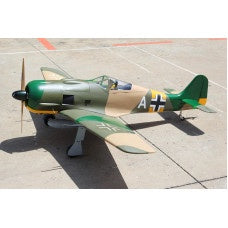 Focke-Wulf FW-190 80 Inch wingspan 55cc, PU rubber wheels, Matt (included ER-150 85°Retracts) 0.35m3 by Seagull
