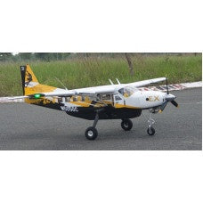 NEW June 2021 Cessna 208 Grand Caravan EX 85 Inch 45cc (Yellow/ Black) by Seagull Models