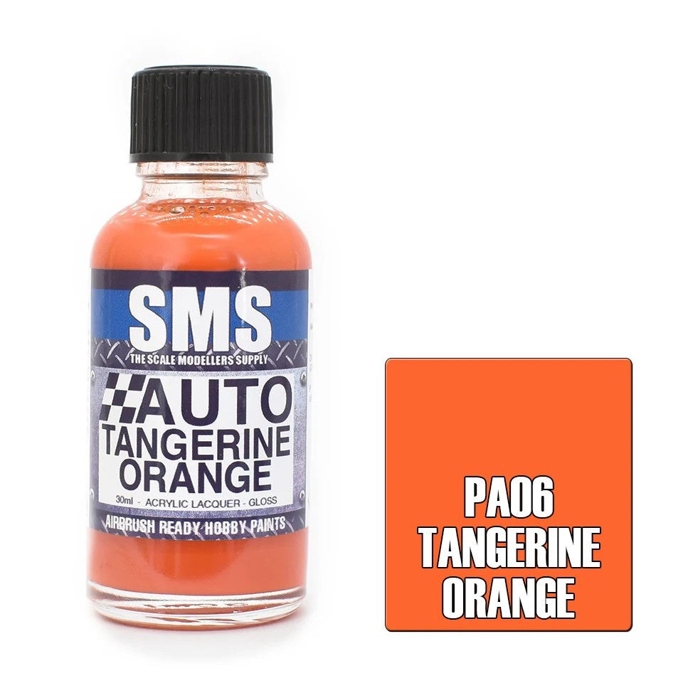 SMS # PA06 Auto Colour Tangerine Orange   30ml