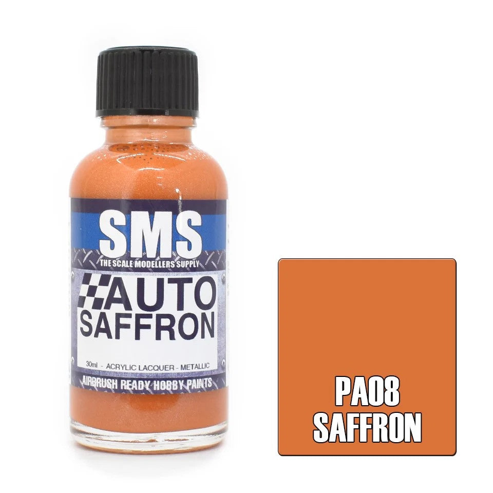SMS # PA08 Auto Colour Saffron   30ml