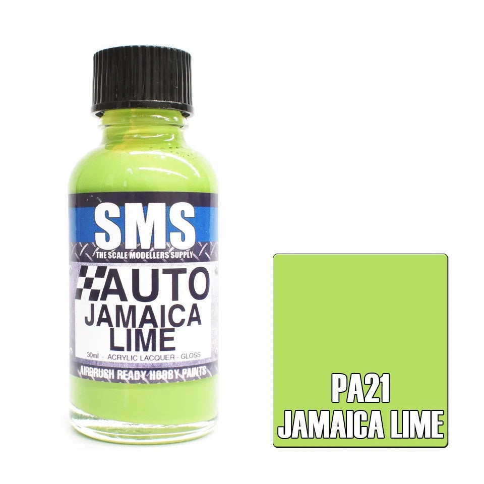SMS # PA21 Auto Colour Jamaica   30ml