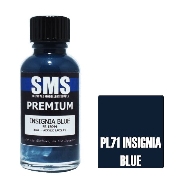 SMS #PL71 Premium Insignia Blue Acrylic Lacquer 30ml