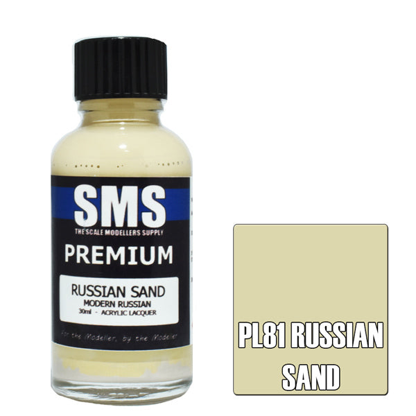 SMS #PL81 Premium Russian Sand Acrylic Lacquer 30ml
