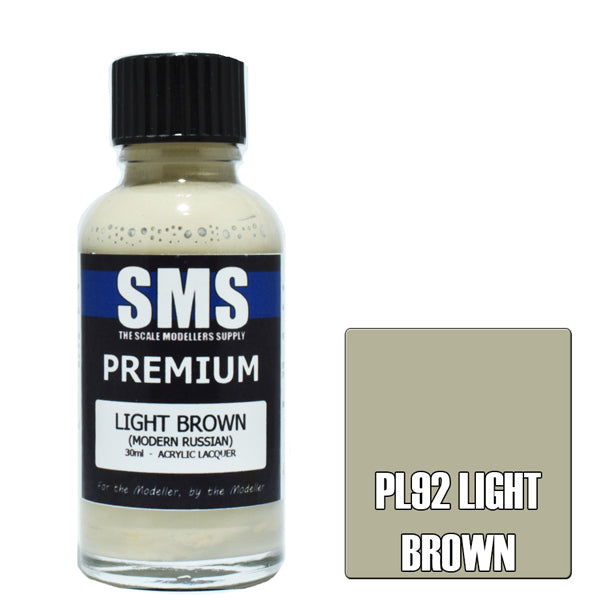 SMS #PL92 Premium Light Brown Acrylic Lacquer 30ml