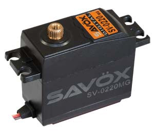 Savox HV Standard 8kg/cm 0.13 Digital Servo w/Soft Start