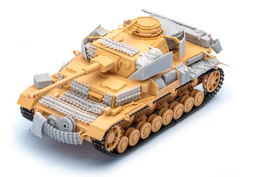 SOL 1:35 Panzer IV Stowage Set Resin Upgrade Kit