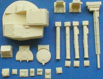 SP Designs 1:35 BMP-1M Kliver M1998 Turret Resin Conv. Set