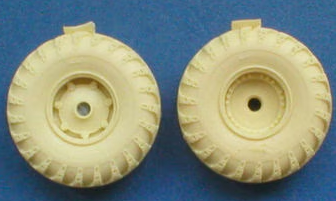 SP Designs 1:35 BTR-80A (KI-126) Road Wheels Resin Upgrade Set