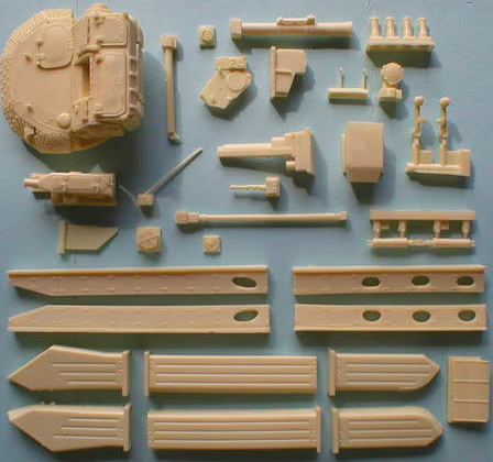 SP Designs 1:35 BMP-1UD w/Stylet Resin Conv. Set for Trumpeter