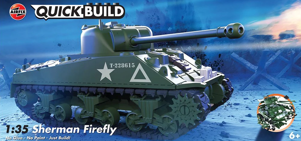 Airfix Quickbuild 1:35 Sherman Firefly