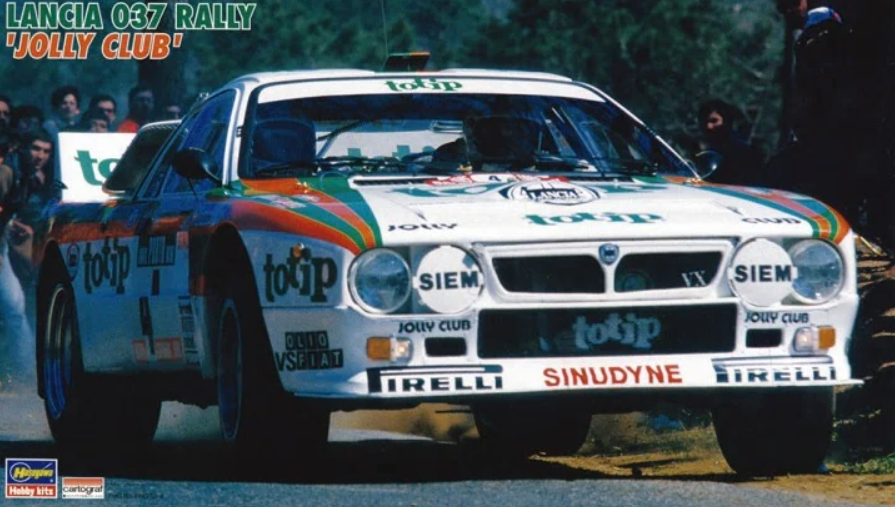 Hasegawa 1:24 Lancia 037 Rally Jolly Club (LW)