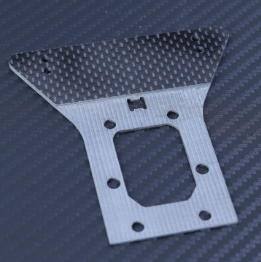 Carbon Fiber 1mm Diff Height Chassis Brace for Mayako MX8 (-25)