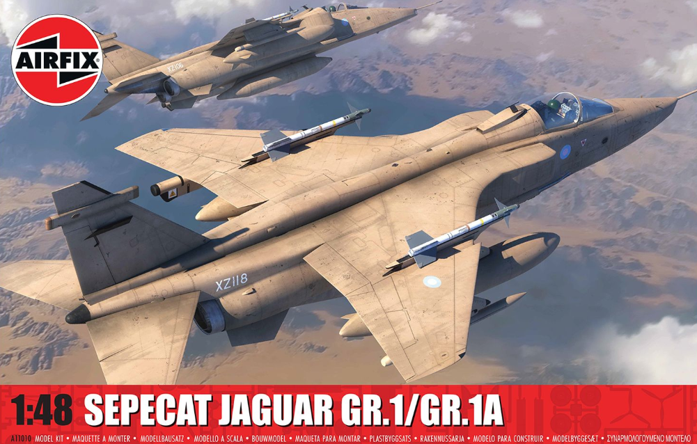Airfix 1:48 SEPECAT Jaguar GR.1/GR.1A
