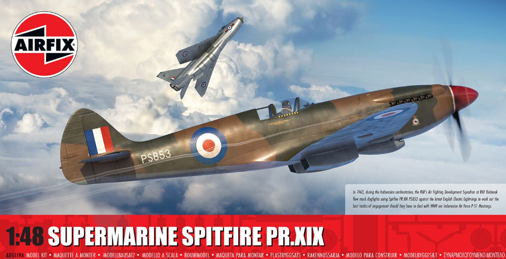 Airfix 1:48 Supermarine Spitfire PR.XIX