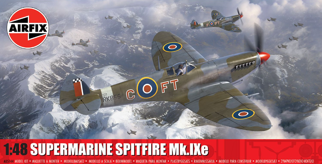 Airfix 1:48 Supermarine Spitfire Mk.IXe