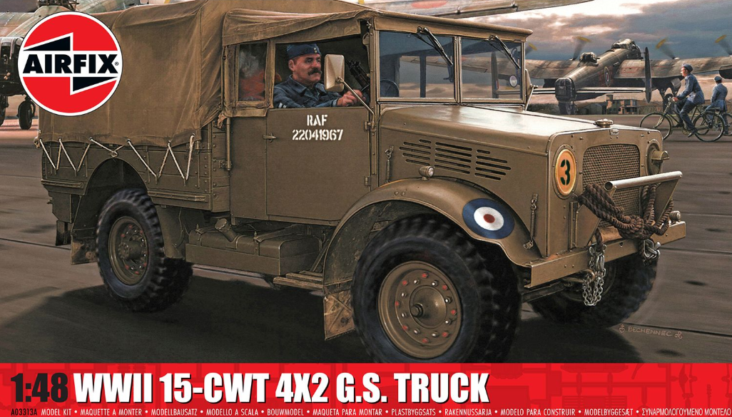 Airfix 1:48 RAF WWII 15-cwt 4 x 2 G.S. Truck