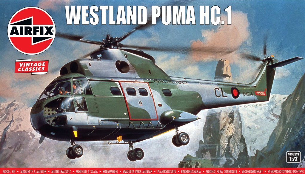Airfix 1:72 Westland Puma HC.1