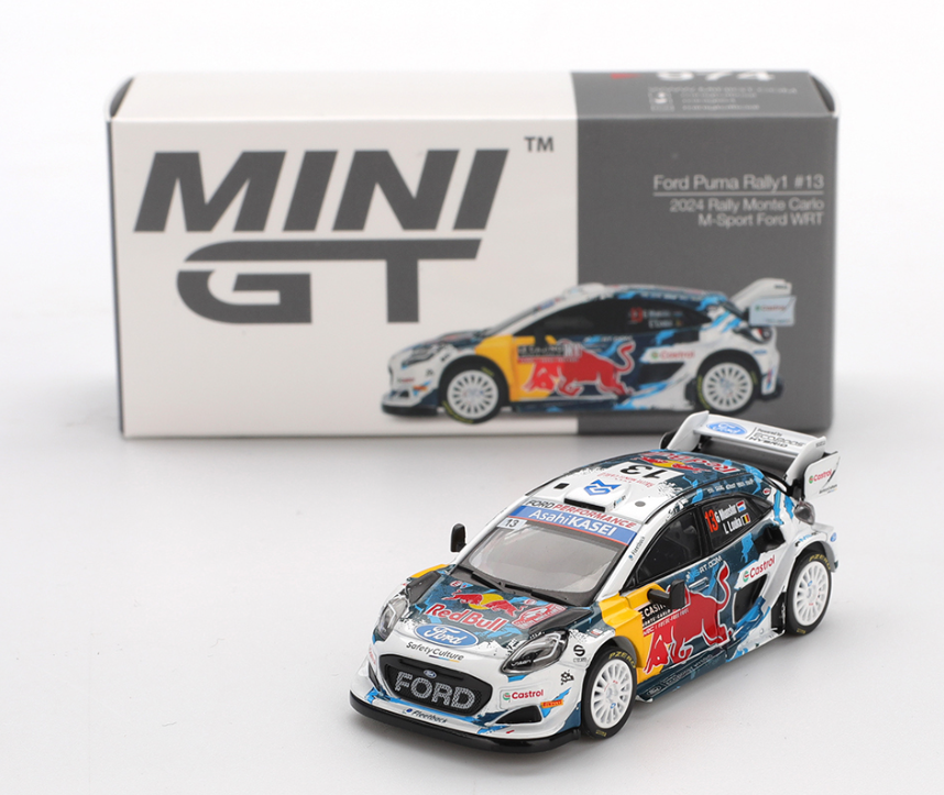 MGT Ford Puma Rally1 #13 M-Sport Ford WRT 2024 Rally Monte Carlo