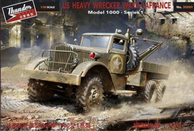 Thunder 1:35 US Heavy Wrecker Ward LaFrance M1000 S.1