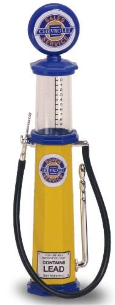 Road Signature 1/18 Chevrolet Service 2 (Round Base) Gas Pump